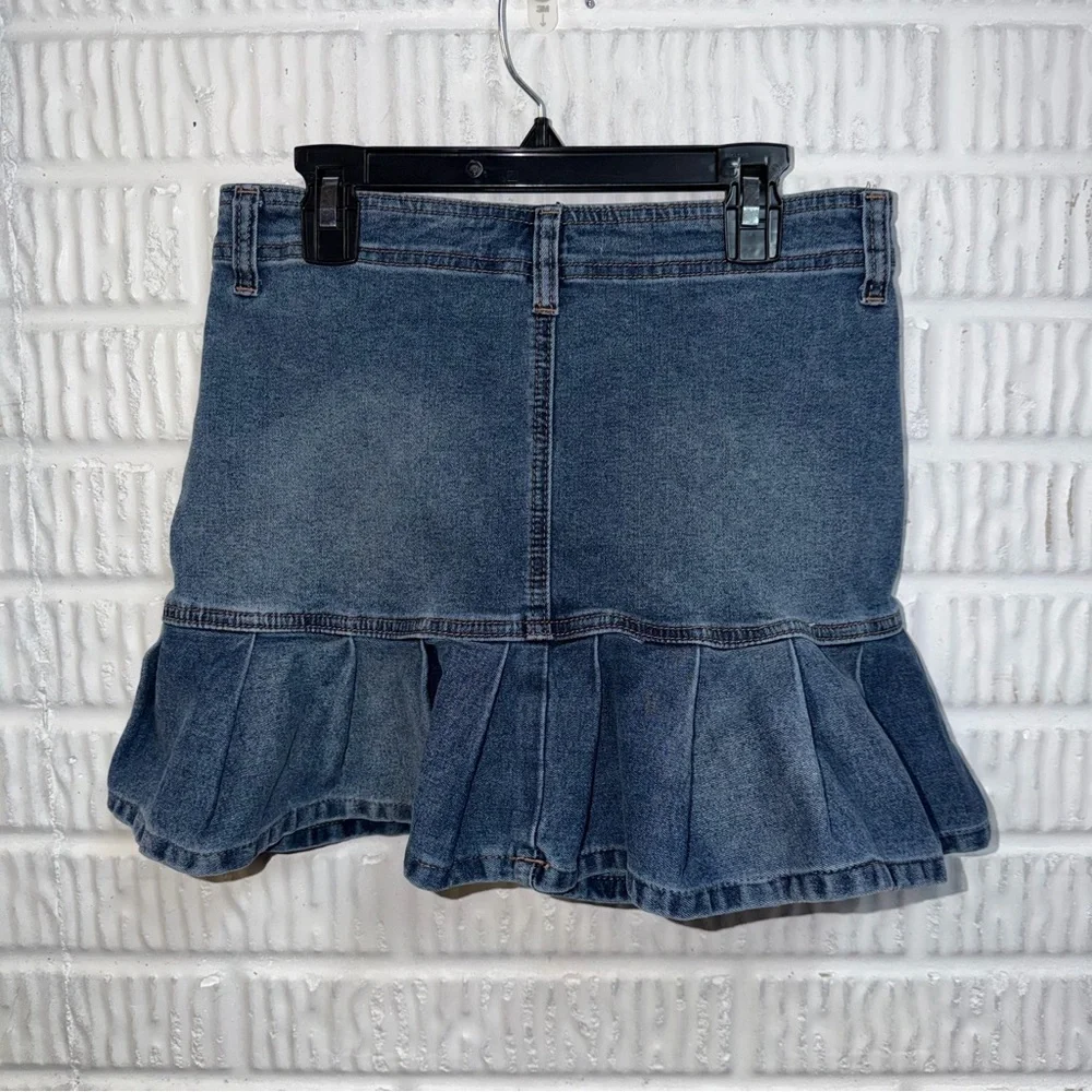 Y2K REGeneration Denim Mini Skirt Stretch Size XS
